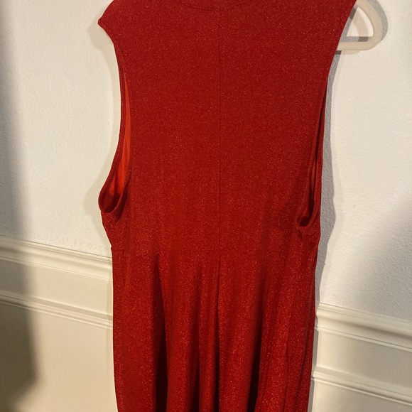 Wild Fable Red Metallic Dress  Size 3X - Picture 6 of 7
